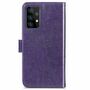 Samsung Galaxy A72 5G Handy H�lle Schutz Tasche Cover Flip Case Kartenfach Violett