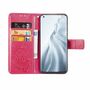 Xiaomi Mi 11 Handy H�lle Schutz Tasche Cover Flip Case Kartenfach Pink