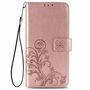 Xiaomi Mi 11 Handy H�lle Schutz Tasche Cover Flip Case Kartenfach Rosa