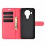 Nokia 5.4 Handyh�lle Schutztasche Case Cover Klapptasche Rot