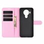 Nokia 5.4 Handyh�lle Schutztasche Case Cover Klapptasche Rosa