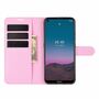 Nokia 5.4 Handyh�lle Schutztasche Case Cover Klapptasche Rosa