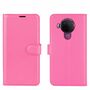 Nokia 5.4 Handyh�lle Schutztasche Case Cover Klapptasche Rosa