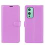 OnePlus 9 Handyh�lle Schutztasche Case Cover Klapptasche Violett