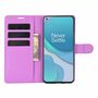 OnePlus 9 Handyh�lle Schutztasche Case Cover Klapptasche Violett