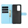 OnePlus 9 Handyh�lle Schutztasche Case Cover Klapptasche Blau