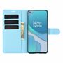 OnePlus 9 Handyh�lle Schutztasche Case Cover Klapptasche Blau