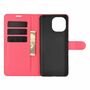 Xiaomi Mi 11 Handyh�lle Schutztasche Case Cover Klapptasche Rot