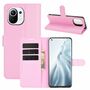 Xiaomi Mi 11 Handyh�lle Schutztasche Case Cover Klapptasche Rosa