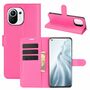 Xiaomi Mi 11 Handyh�lle Schutztasche Case Cover Klapptasche Rosa