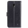 Nokia 2.2 Handy H�lle Schutz Tasche Cover Flip Case Kartenfach Schwarz