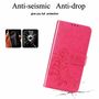 Nokia 2.2 Handy H�lle Schutz Tasche Cover Flip Case Kartenfach Violett