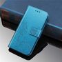 Nokia 2.2 Handy H�lle Schutz Tasche Cover Flip Case Kartenfach Blau