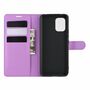 Xiaomi Mi 10 Lite 5G Handyh�lle Schutztasche Case Cover Klapptasche Violett