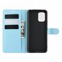 Xiaomi Mi 10 Lite 5G Handyh�lle Schutztasche Case Cover Klapptasche Blau