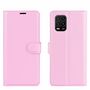 Xiaomi Mi 10 Lite 5G Handyh�lle Schutztasche Case Cover Klapptasche Rosa