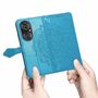Handyh�lle f�r Huawei P50 Pro Schutztasche Wallet Cover 360 Case Etuis Blau