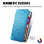Handyh�lle f�r Samsung Galaxy A32 5G Schutztasche Wallet Cover 360 Case Etuis Blau