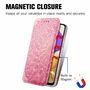 Handyh�lle f�r Samsung Galaxy A32 5G Schutztasche Wallet Cover 360 Case Etuis Rosa