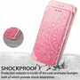 Handyh�lle f�r Samsung Galaxy A32 5G Schutztasche Wallet Cover 360 Case Etuis Rosa