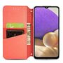 Handyhlle fr Samsung Galaxy A32 5G Schutztasche Wallet Cover 360 Case Etuis Rot