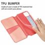 Handyhlle fr Samsung Galaxy A32 5G Schutztasche Wallet Cover 360 Case Etuis Rot