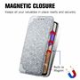Handyhlle fr Samsung Galaxy A32 5G Schutztasche Wallet Cover 360 Case Etuis Grau