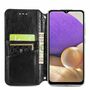 Handyhlle fr Samsung Galaxy A32 5G Schutztasche Wallet Cover 360 Case Etuis Schwarz