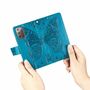Handyh�lle f�r Samsung Galaxy Note 20 Schutztasche Wallet Cover 360 Case Etuis Blau