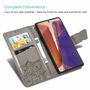 Handyh�lle f�r Samsung Galaxy Note 20 Schutztasche Wallet Cover 360 Case Etuis Blau