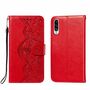 Handyh�lle f�r Samsung Galaxy A90 5G Schutztasche Wallet Cover 360 Case Etuis Rot
