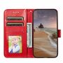 Handyh�lle f�r Samsung Galaxy A90 5G Schutztasche Wallet Cover 360 Case Etuis Rot