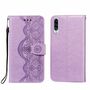 Handyh�lle f�r Samsung Galaxy A90 5G Schutztasche Wallet Cover 360 Case Etuis Violett