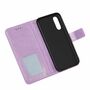 Handyh�lle f�r Samsung Galaxy A90 5G Schutztasche Wallet Cover 360 Case Etuis Violett