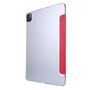 Tableth�lle f�r Apple iPad Pro 12.9 (2021) Schutztasche Wallet Cover 360 Case Etuis Rot