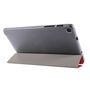 Tableth�lle f�r Samsung Galaxy Tab A7 Lite Schutztasche Wallet Cover 360 Case Etuis Rot