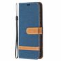 Handyh�lle f�r Huawei P50 Schutztasche Wallet Cover 360 Case Etuis Blau