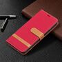 Handyh�lle f�r Huawei P50 Schutztasche Wallet Cover 360 Case Etuis Rot
