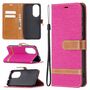 Handyh�lle f�r Huawei P50 Schutztasche Wallet Cover 360 Case Etuis Rosa