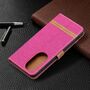 Handyh�lle f�r Huawei P50 Schutztasche Wallet Cover 360 Case Etuis Rosa