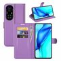 Handyh�lle f�r Huawei P50 Pro Schutztasche Wallet Cover 360 Case Etuis Violett
