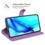 Handyh�lle f�r Huawei P50 Pro Schutztasche Wallet Cover 360 Case Etuis Violett