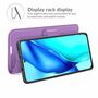 Handyh�lle f�r Huawei P50 Pro Schutztasche Wallet Cover 360 Case Etuis Violett
