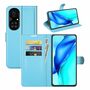 Handyh�lle f�r Huawei P50 Pro Schutztasche Wallet Cover 360 Case Etuis Blau