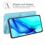 Handyh�lle f�r Huawei P50 Pro Schutztasche Wallet Cover 360 Case Etuis Blau