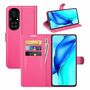 Handyh�lle f�r Huawei P50 Pro Schutztasche Wallet Cover 360 Case Etuis Rosa