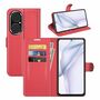 Handyh�lle f�r Huawei P50 Schutztasche Wallet Cover 360 Case Etuis Rot