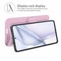 Handyh�lle f�r Huawei P50 Schutztasche Wallet Cover 360 Case Etuis Rosa