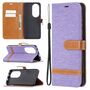 Handyh�lle f�r Huawei P50 Pro Schutztasche Wallet Cover 360 Case Etuis Violett