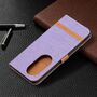 Handyh�lle f�r Huawei P50 Pro Schutztasche Wallet Cover 360 Case Etuis Violett